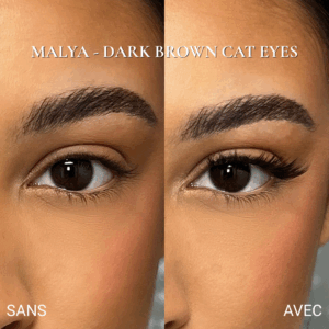 Cils magnétiques Malya – Cat Eyes Dark Brown